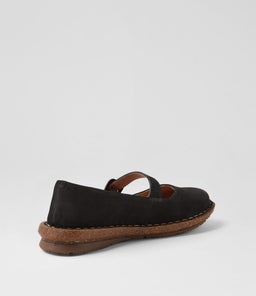 EDENA CF BLACK NUBUCK