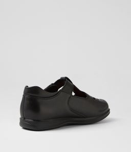 SURI JNR E HK CF BLACK LEATHER