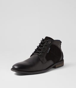 EAGLES CF BLACK LEATHER