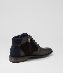 EAGLES CF BLACK LEATHER