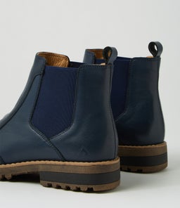 ARVADA CF NAVY BURNISHED LEATHER