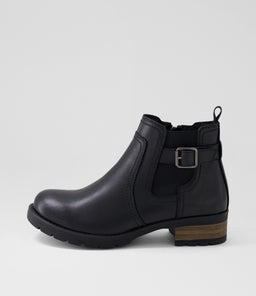 DANSK CF BLACK FULL GRAIN LEATHER