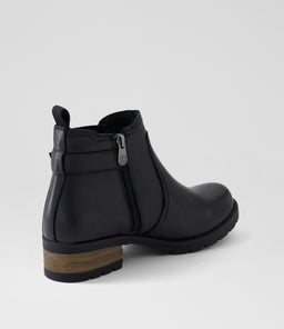 DANSK CF BLACK FULL GRAIN LEATHER