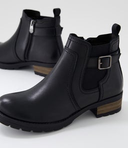 DANSK CF BLACK FULL GRAIN LEATHER