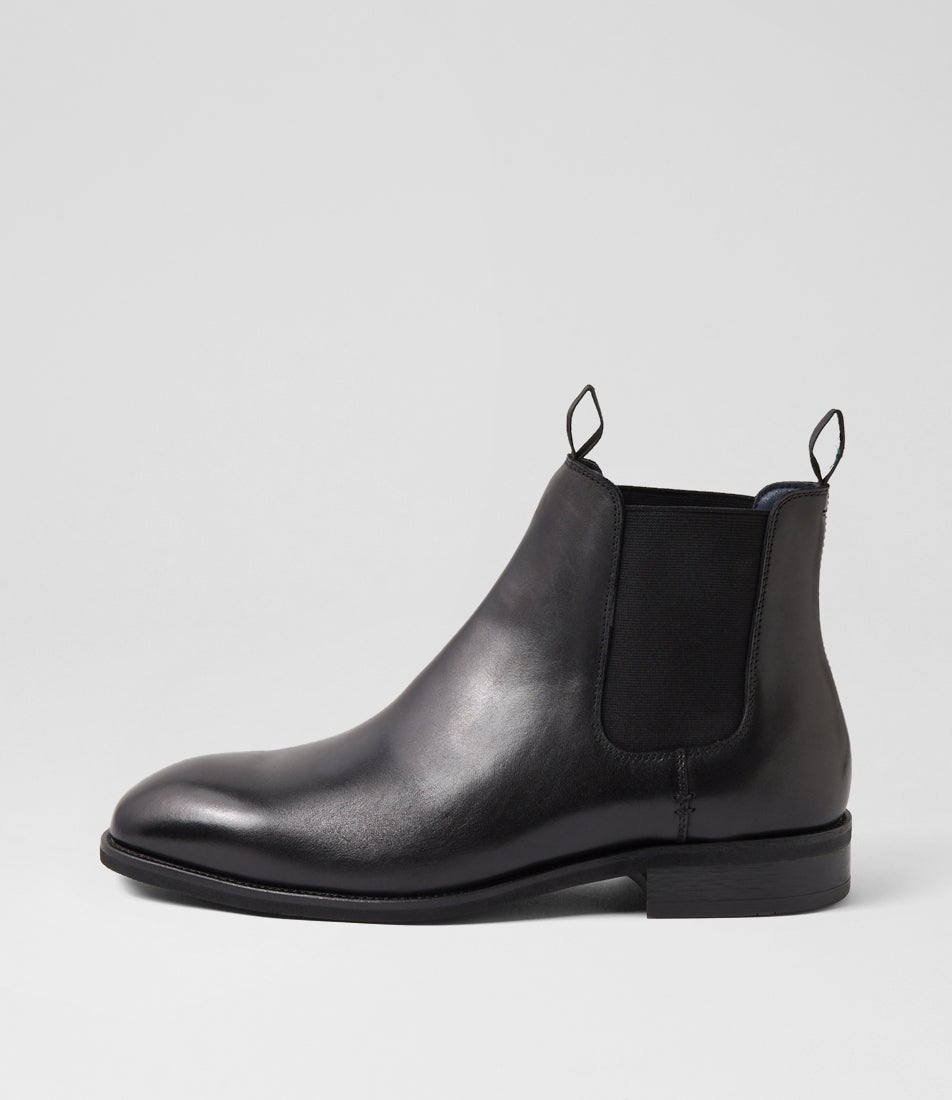 Drover Black Leather Chelsea Boots Drover Black Leather Chelsea Boots