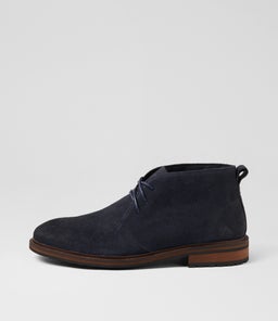 FLAE CF DARK NAVY OIL SUEDE
