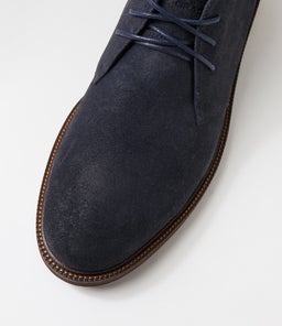 FLAE CF DARK NAVY OIL SUEDE
