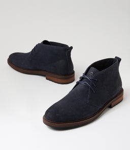 FLAE CF DARK NAVY OIL SUEDE