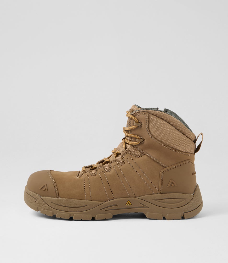Freemont Stone Nubuck Lace Up Boots
