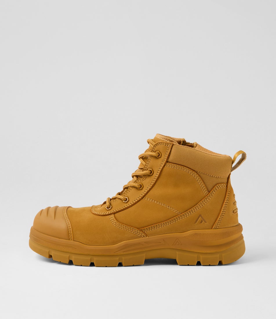 Shogun Wheat Nubuck Lace Up Boots