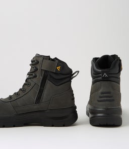 SHOVAL C5 DARK GREY NUBUCK