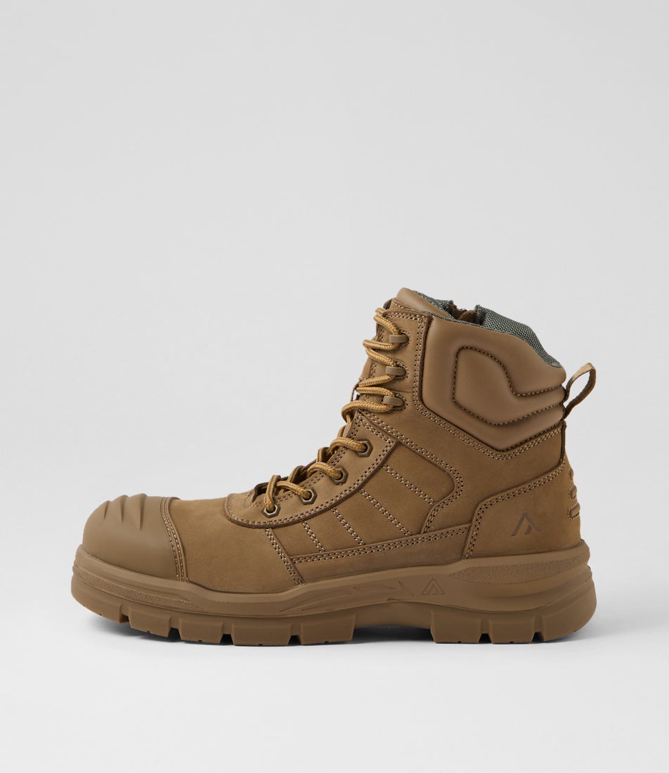 Shoval Stone Nubuck Lace Up Boots