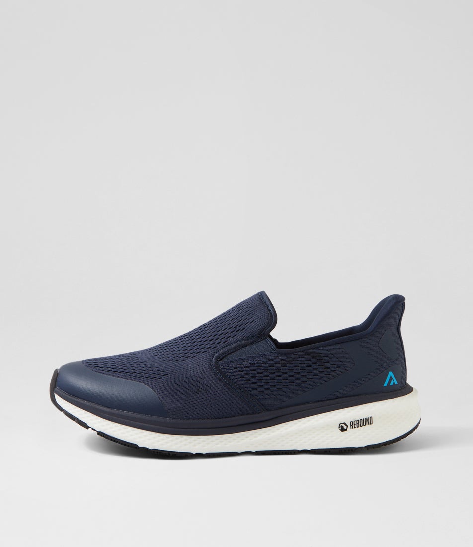 Luman Navy Mesh Sneakers Luman Navy Mesh Sneakers