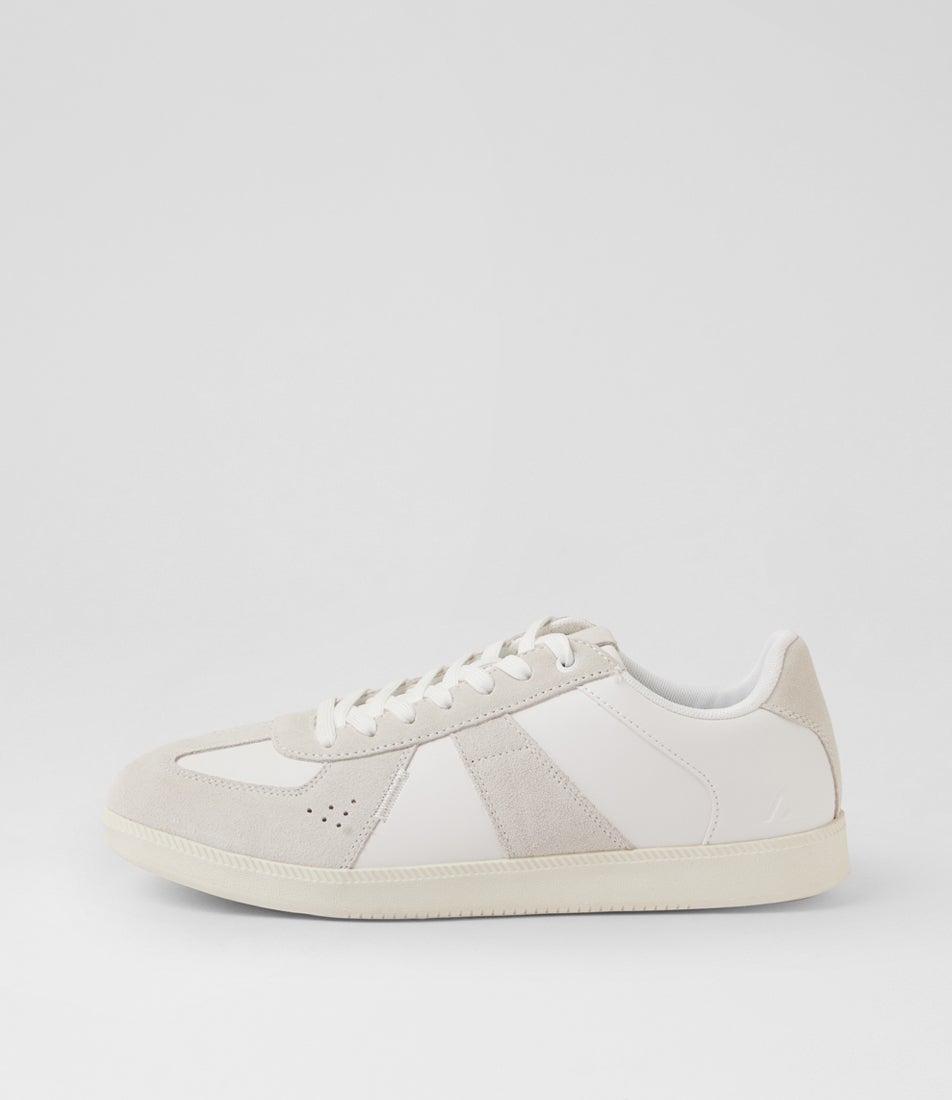 Comrade White Leather Sneakers