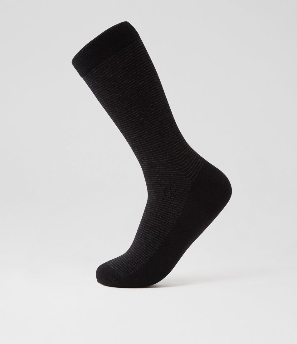 Fine Stripe Multi Cotton Socks