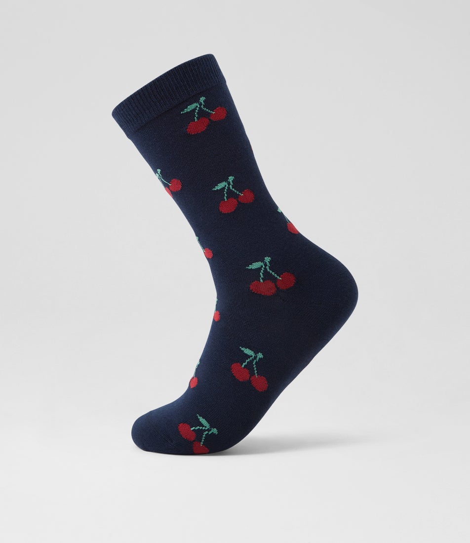 Cherry Multi Cotton Socks Cherry Multi Cotton Socks