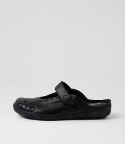 VESTA CF BLACK BLACK SOLE LEATHER