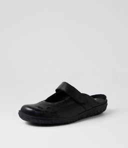 VESTA CF BLACK BLACK SOLE LEATHER