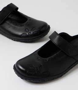 VESTA CF BLACK BLACK SOLE LEATHER