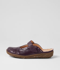 Vesta Plum Leather Flat Shoes Vesta Plum Leather Flat Shoes
