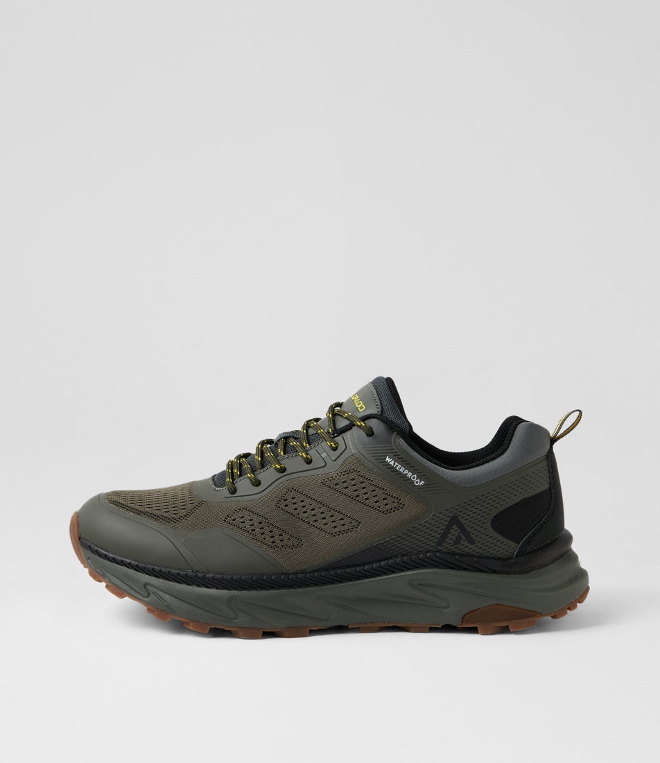 Attila Khaki Fabric Sneakers Attila Khaki Fabric Sneakers