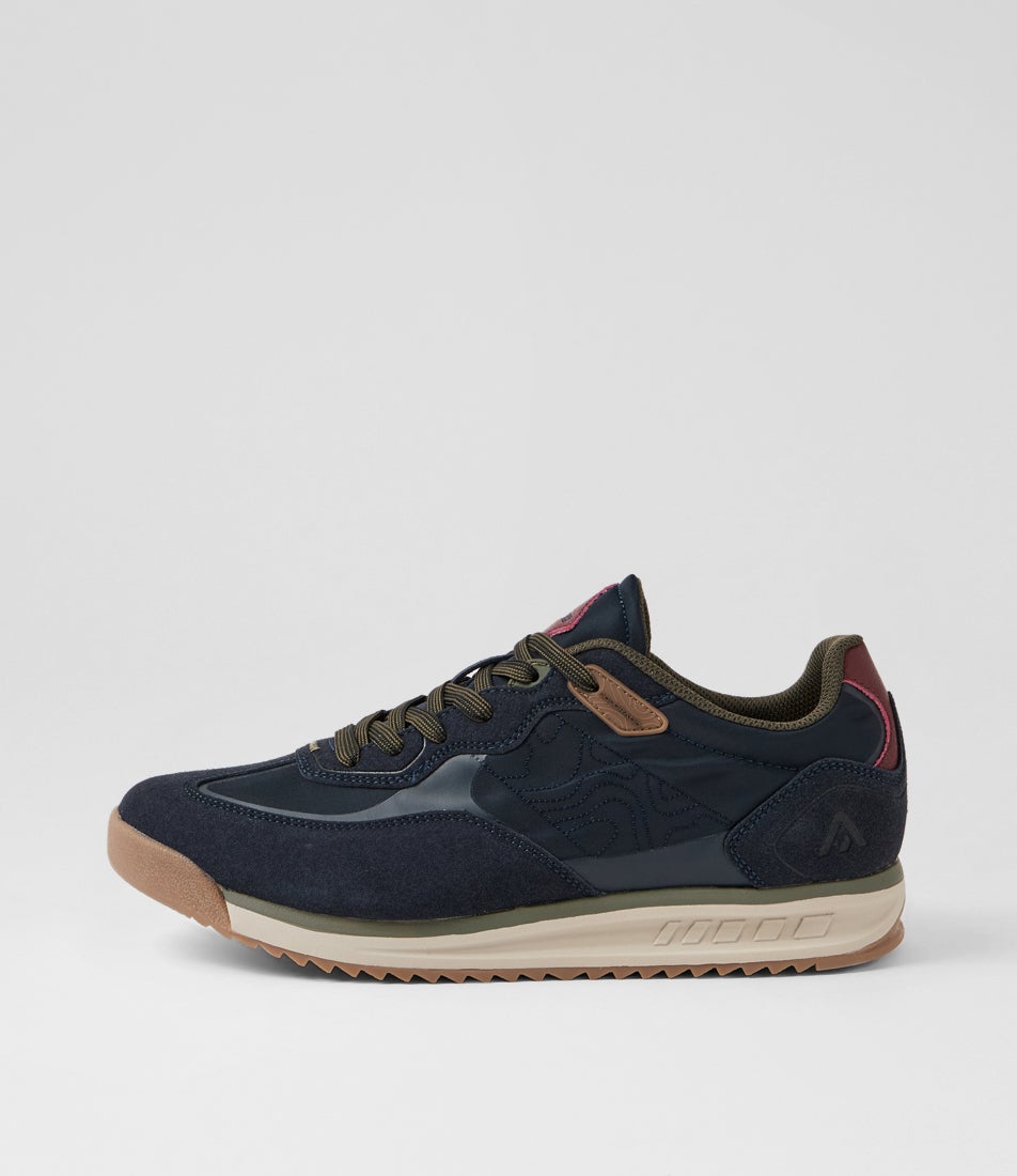 Gravel Navy Lace Up Flats Gravel Navy Lace Up Flats