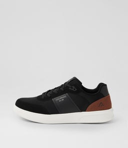 Mono Black Mesh Lace Up Sneakers Mono Black Mesh Lace Up Sneakers
