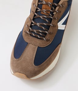 JAZZ CF BROWN NAVY SMOOTH
