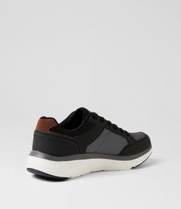 BEN CF BLACK GREY SMOOTH MESH