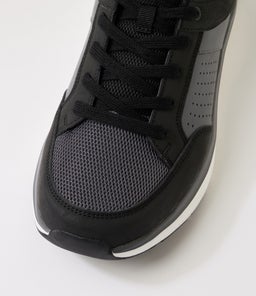 BEN CF BLACK GREY SMOOTH MESH