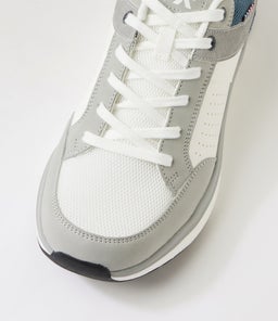 BEN CF GREY WHITE SMOOTH MESH