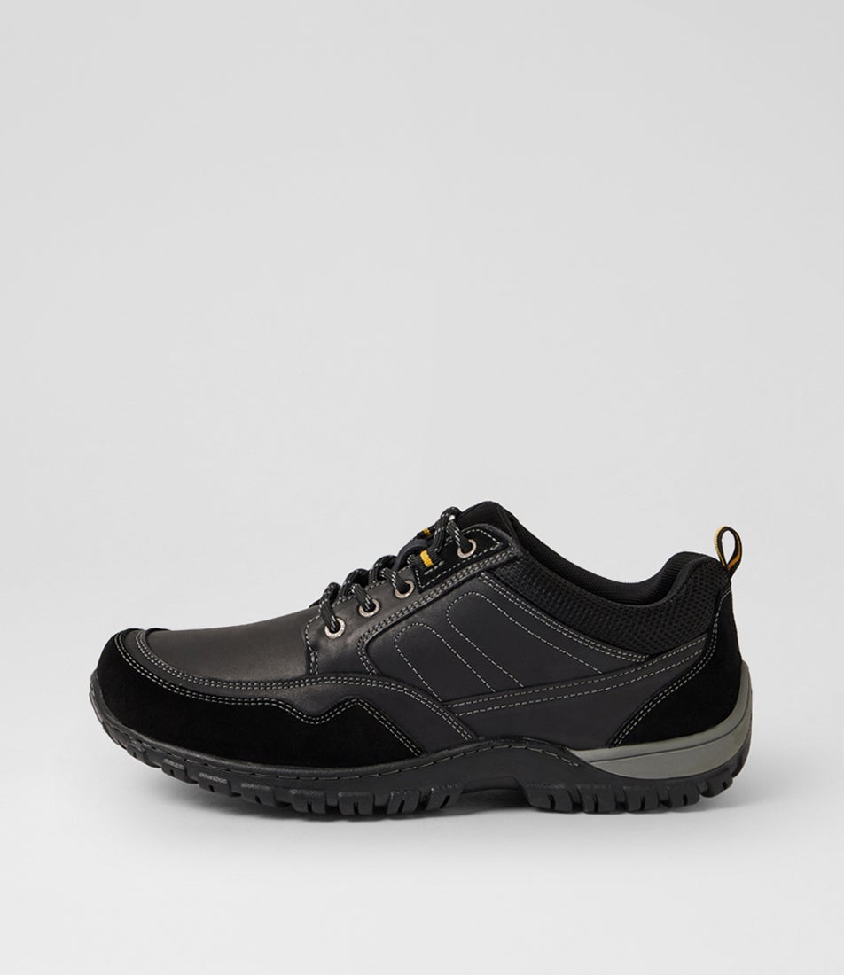 Tonka Black Nubuck Lace Up Flats Tonka Black Nubuck Lace Up Flats