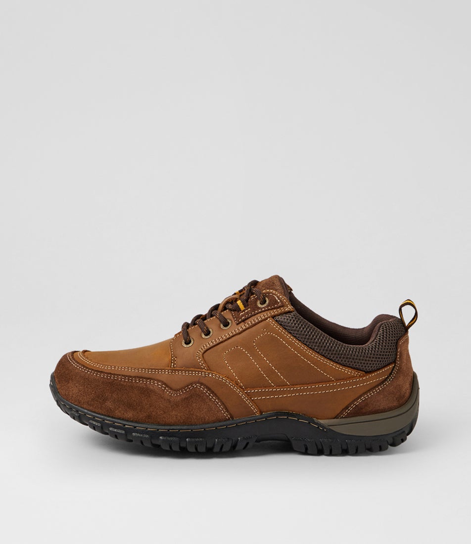 Tonka Bark Crazyhorse Leather Lace Up Flats Tonka Bark Crazyhorse Leather Lace Up Flats