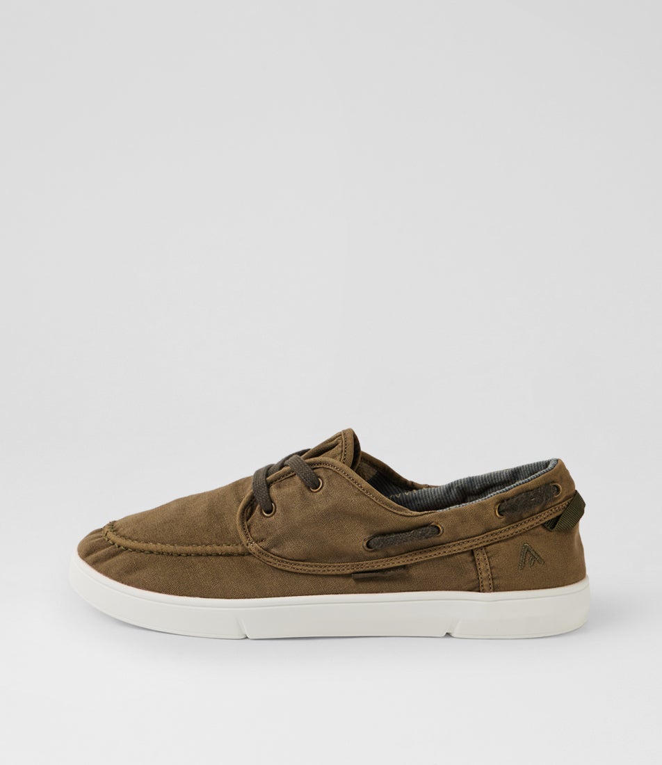Alfie Grey Taupe Canvas Lace Up Sneakers Alfie Grey Taupe Canvas Lace Up Sneakers