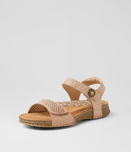 PETRAS CF BLUSH EMBOSSED LEATHER