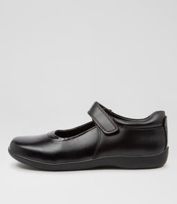 ELISE CK BLACK LEATHER