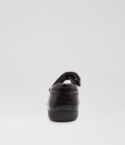 ELISE CK BLACK LEATHER