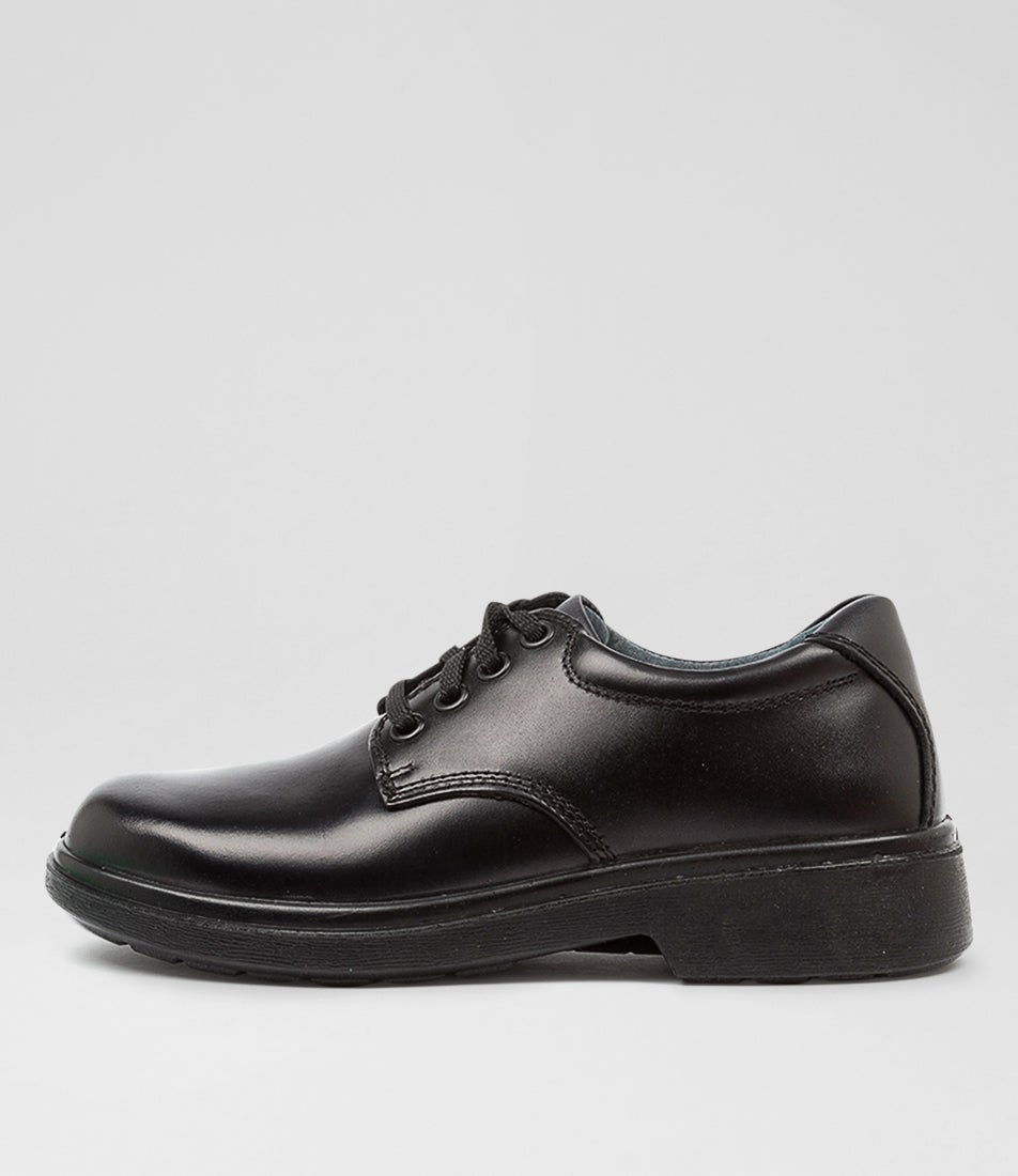 Daytona Youth F Black Leather Shoes Daytona Youth F Black Leather Shoes