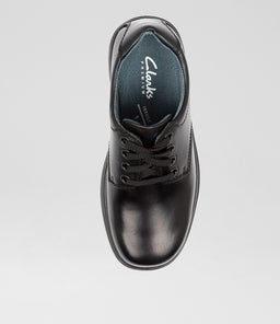 DAYTONA YTH F BLACK LEATHER
