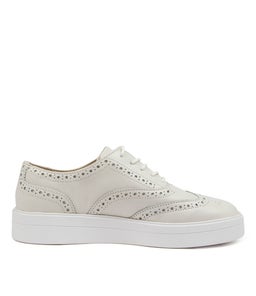 HERO BROGUE CK WHITE LEATHER