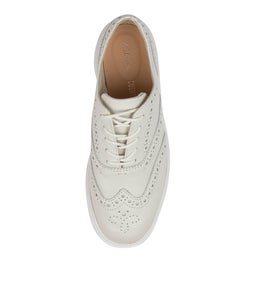 HERO BROGUE CK WHITE LEATHER