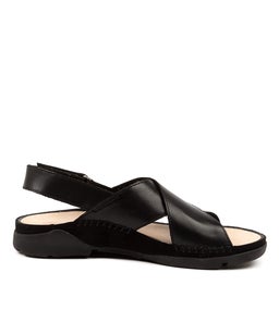 TRI ALEXIA W CK BLACK LEATHER