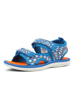 202789 FISHER TOT CK BLUE ORANGE CHECKER SMOOTH