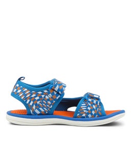 202789 FISHER TOT CK BLUE ORANGE CHECKER SMOOTH