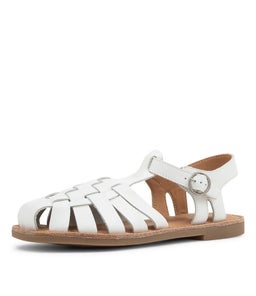 202799 IMOGEN JNR CK WHITE LEATHER