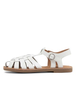 202799 IMOGEN JNR CK WHITE LEATHER