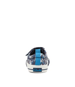 203059 LACHY TOT CK NAVY SHARKS CANVAS