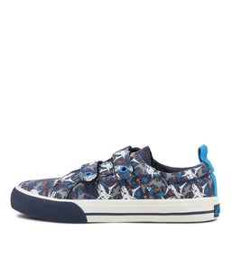 203059 LACHY TOT CK NAVY SHARKS CANVAS