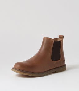 202916 CHELSEA II JNR CK TAN WAXY LEATHER