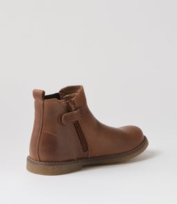 202916 CHELSEA II JNR CK TAN WAXY LEATHER
